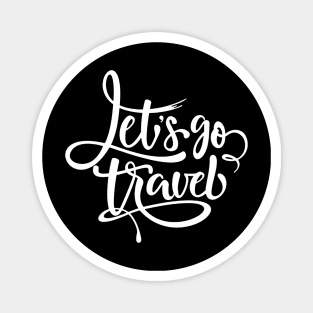 Let's Go Travel Magnet